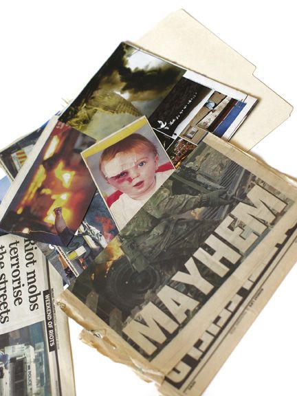 Various newspaper and magazine clippings I’ve saved over the years for reference and inspiration.