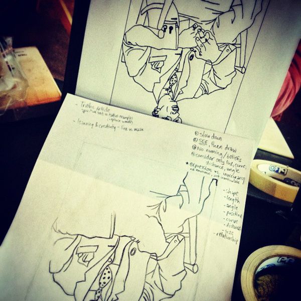 Notes & Advice 4: Clear Seeing and Accurate Drawing