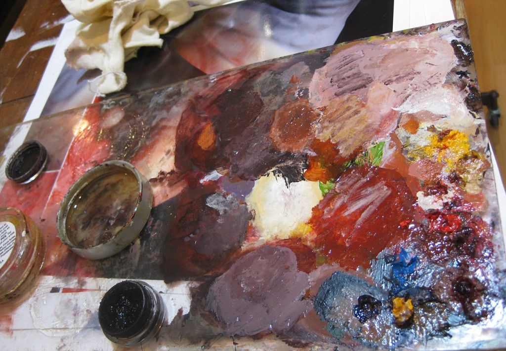 “Baptised” palette madness.