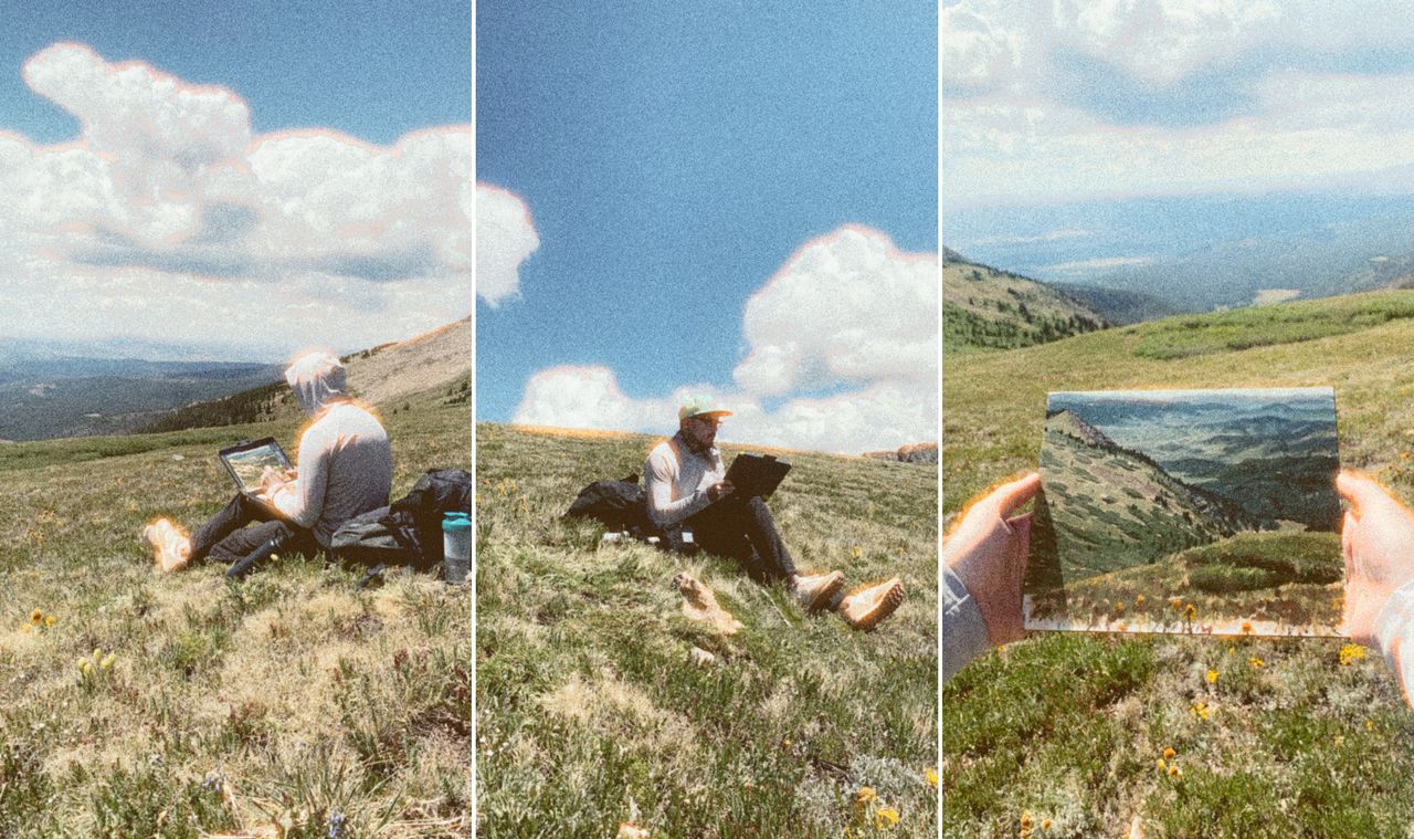 The Alchemy Of Self: Plein Air Painting In The Mountains Of Colorado