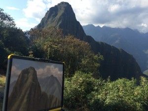 Third stop, Machu Picchu, Peru: 4 hour study.