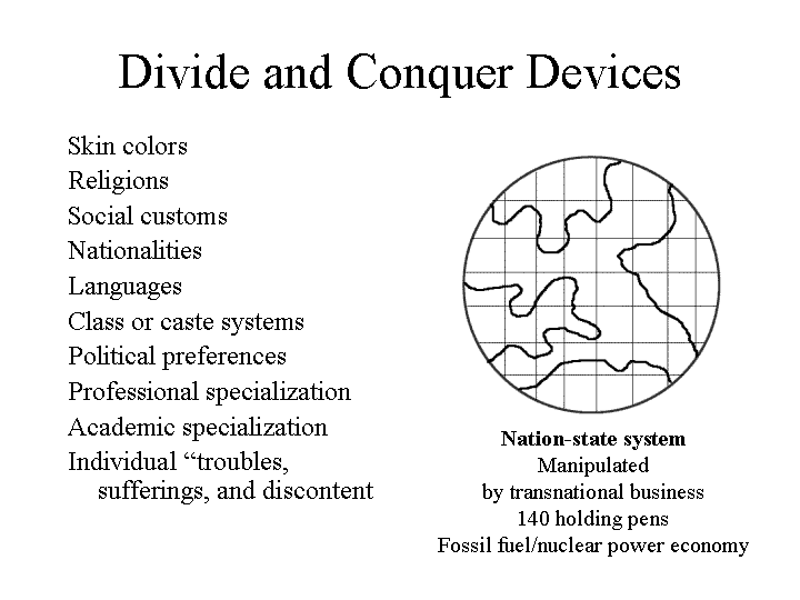 More false dichotomies.
