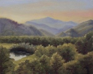“White Mountains Sunset”, North Conway, NH