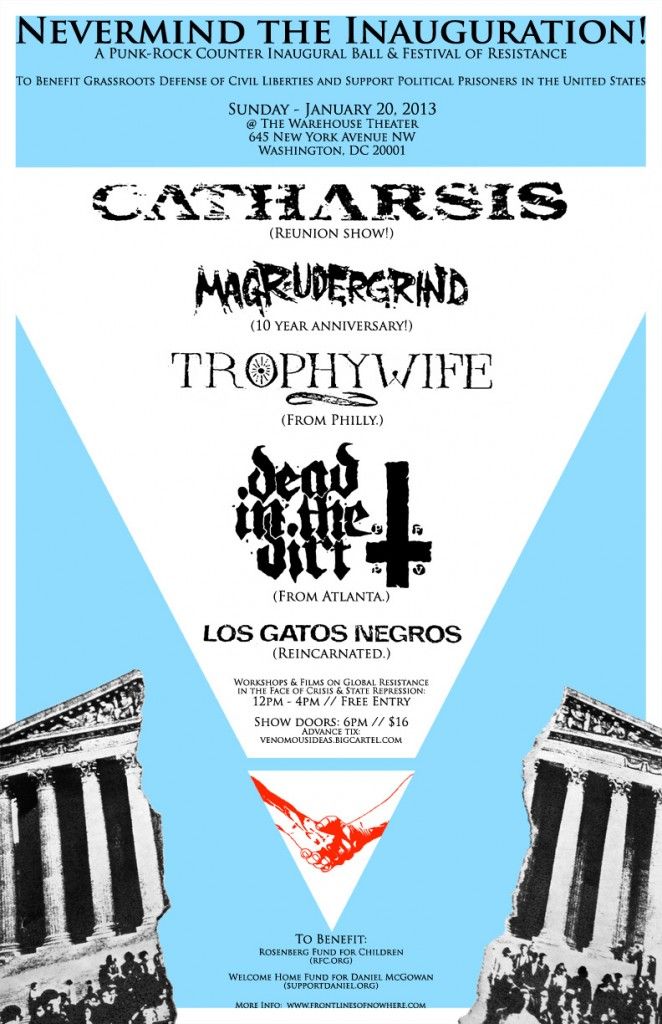 Catharsis Reunion Show Flier