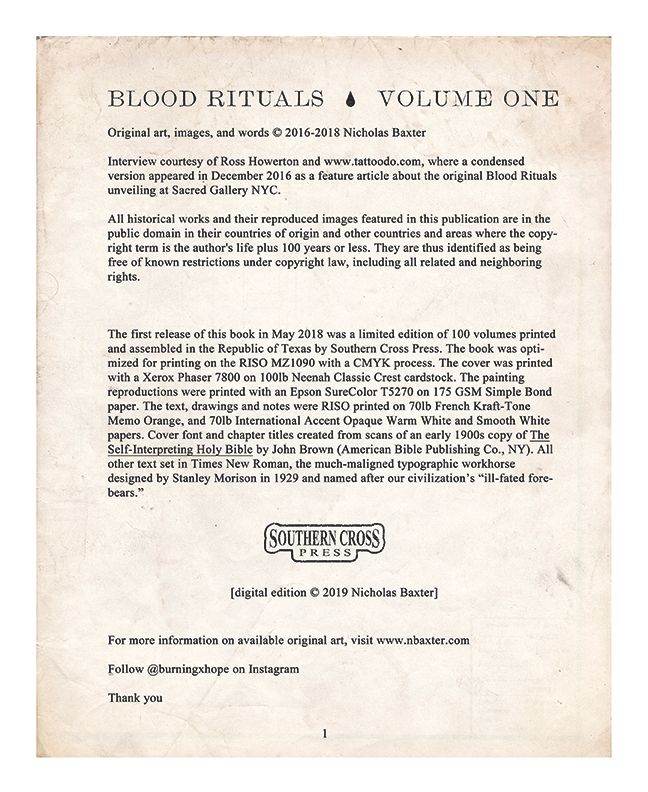 Blood Rituals: Volume One — view 2