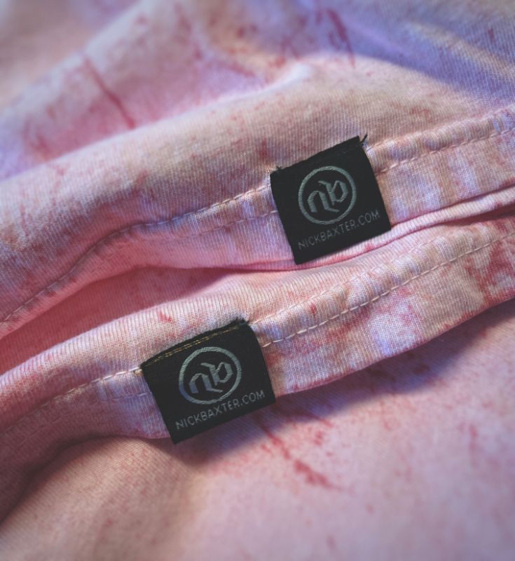 Pink Tie Dye NB "Lifesblood" T-Shirt — view 2